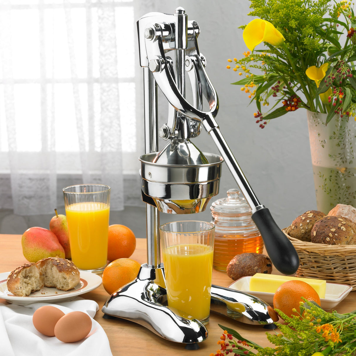 Hand Press Citrus Juicer, 19", Premium