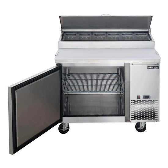 Dukers DPP44-6-S1 Commercial Single Door Pizza Prep Table Refrigerator (Free Shipping) (Add to cart for discount)