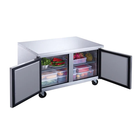 Dukers DUC36R 2-Door Undercounter Refrigerator in Stainless Steel (Free Shipping) (Add to cart for discount)