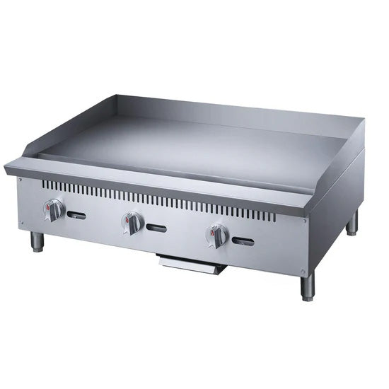 Cooks Forge CFGM36 36 in. W Griddle with 3 Burners Cooks Forge CFGM36 36英寸三眼烧烤炉