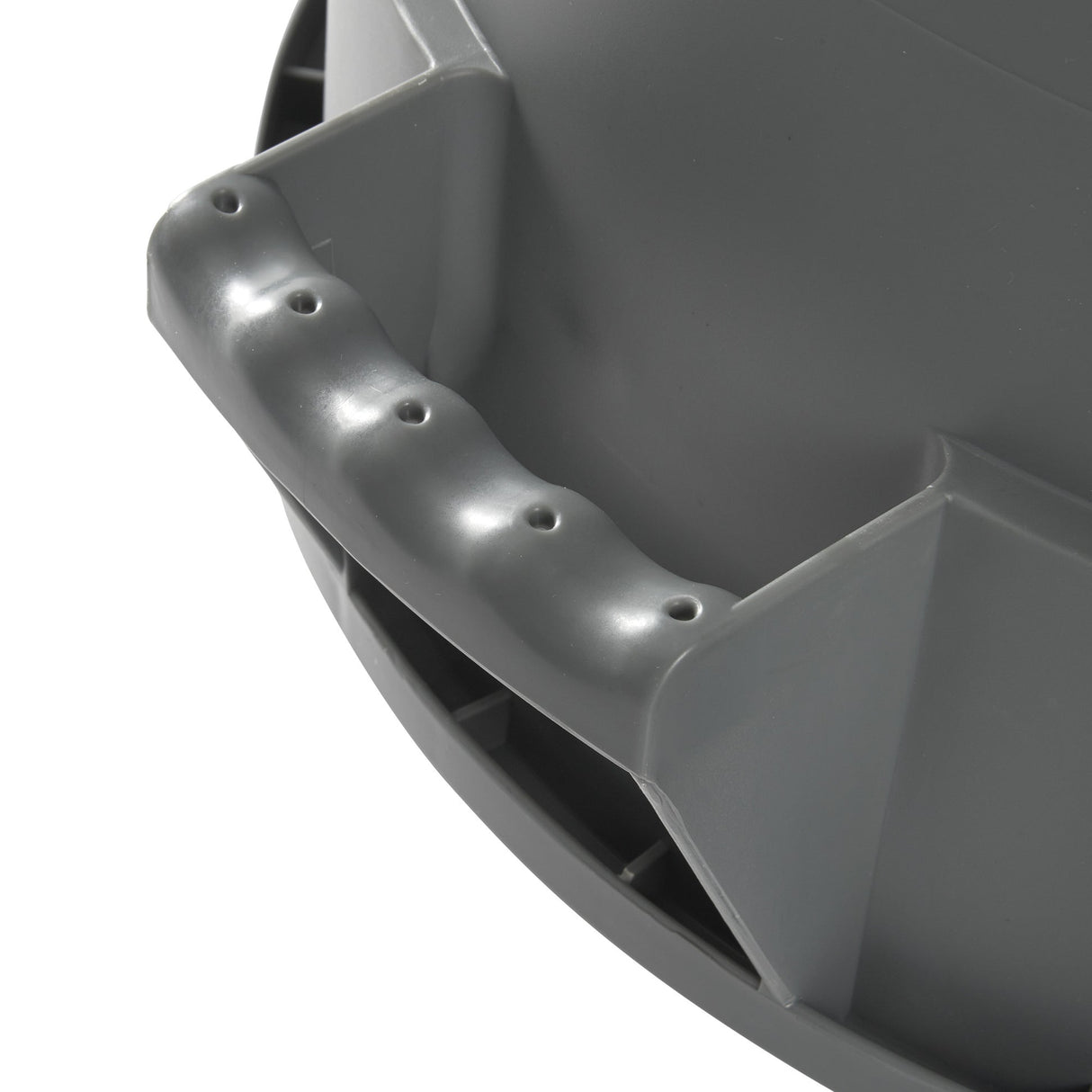 Heavy-Duty Round Trash Can