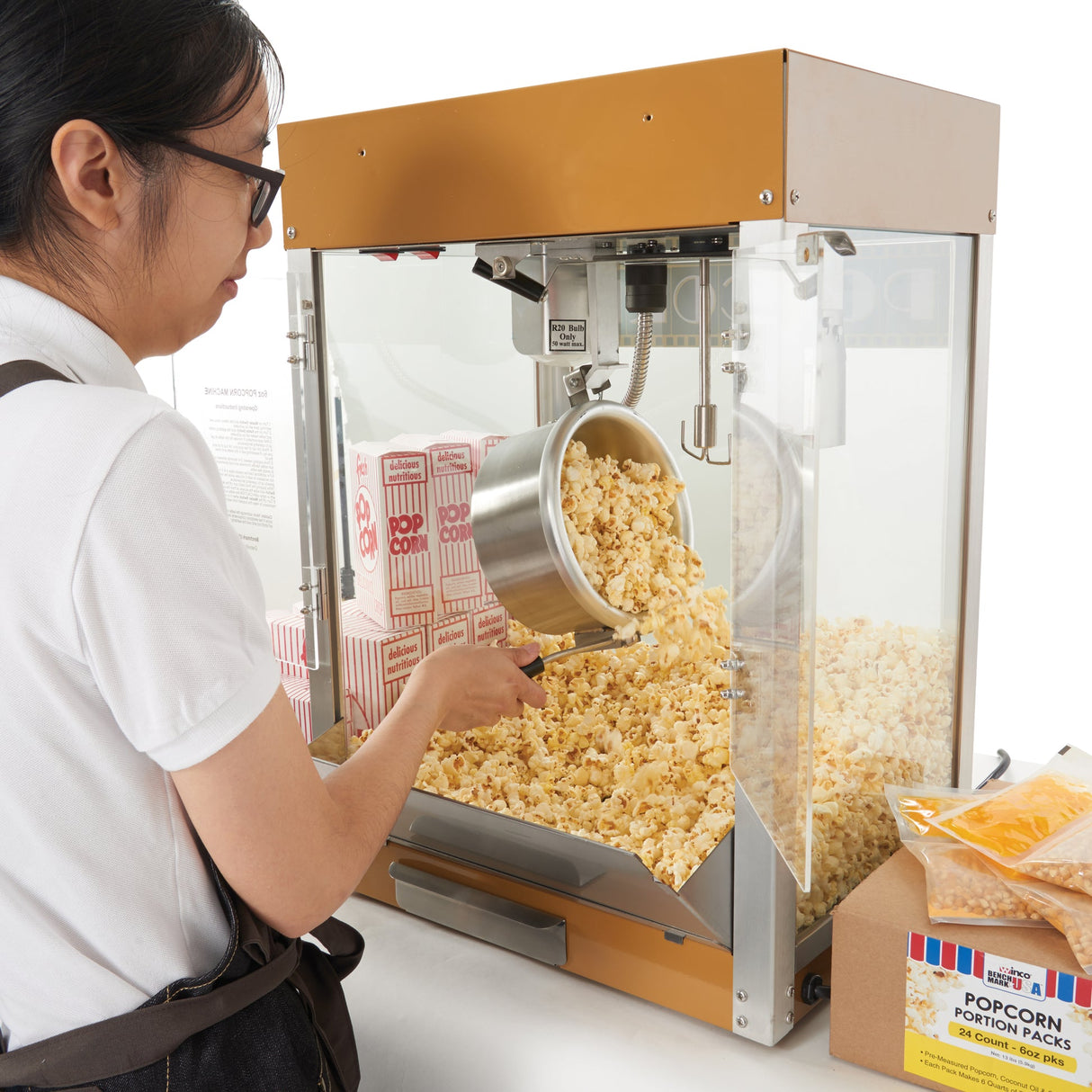 BenchmarkUSA Premiere Popcorn Machine
