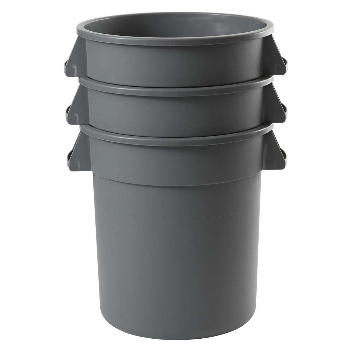 Heavy-Duty Round Trash Can