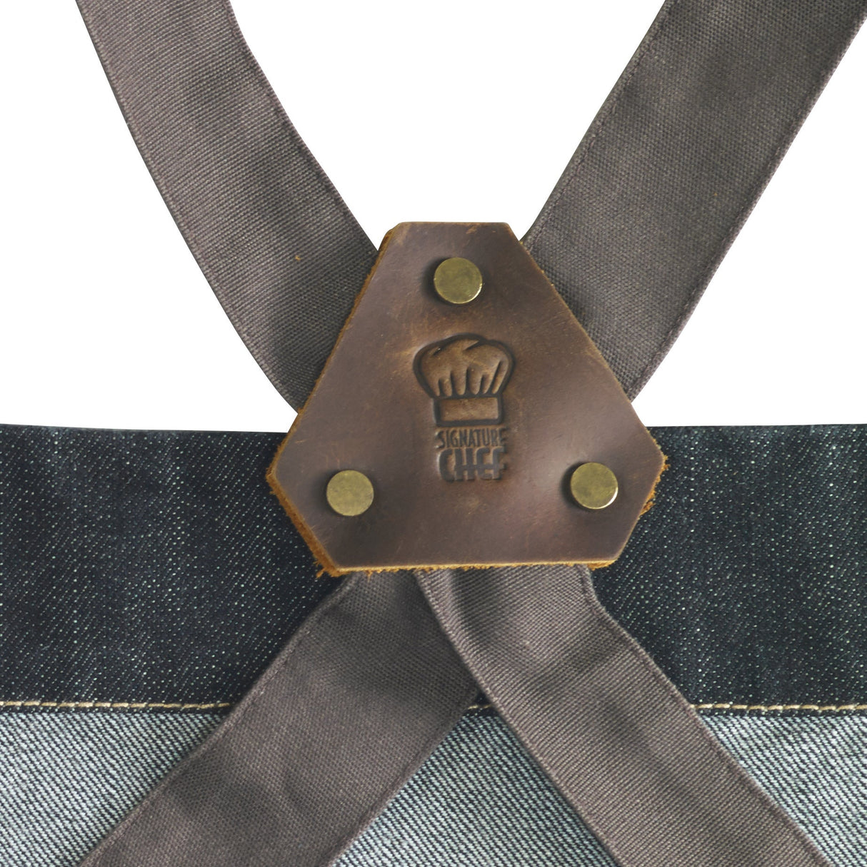 Heavyweight Denim Bib Apron, Cross-Back