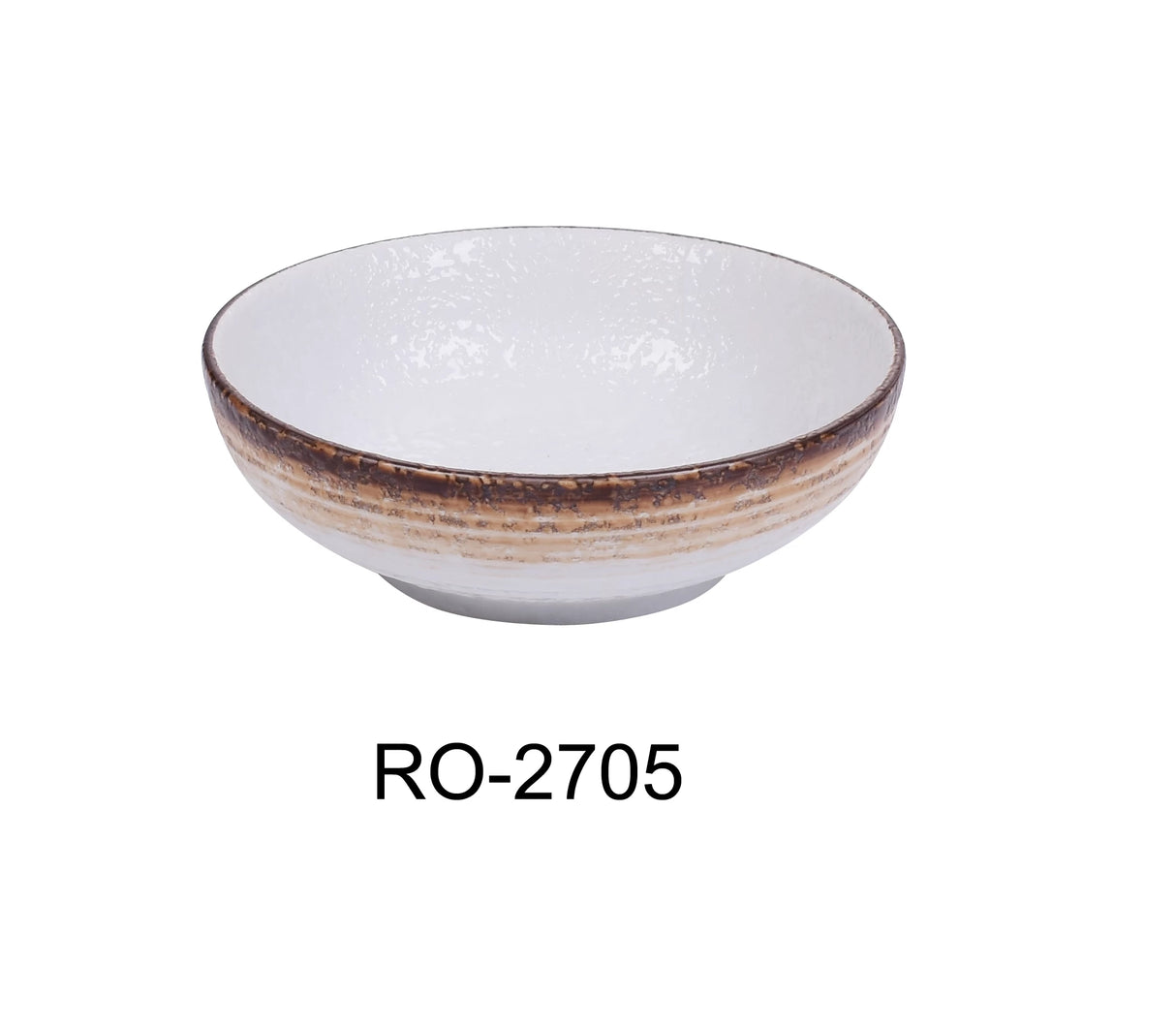 Yanco Rockeye - 2 5" X 1 3/4" Miso Soup Bowl 8 Oz