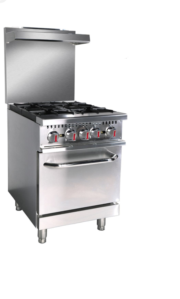 Suoldax Floor Type 4 Burners With Oven HFSO-24 | Suoldax 四眼梅花炉连烤箱 HFSO-24