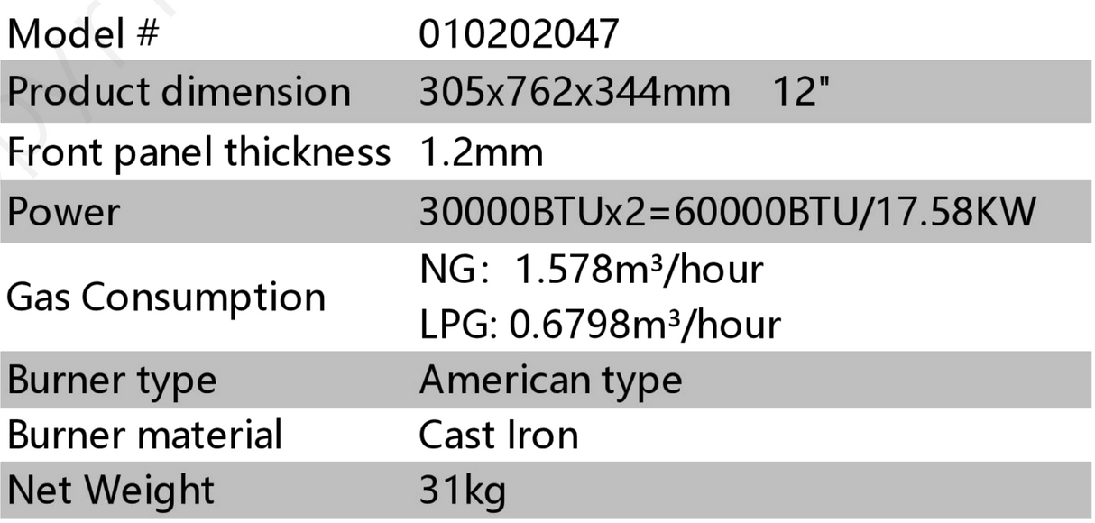 Suoldax 2 Head Gas Burner HS-2