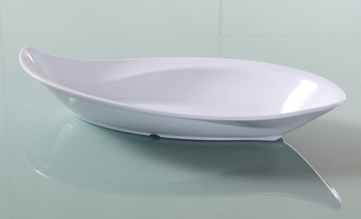 Yanco Venice 19" X 9" Deep Plate 48 Oz