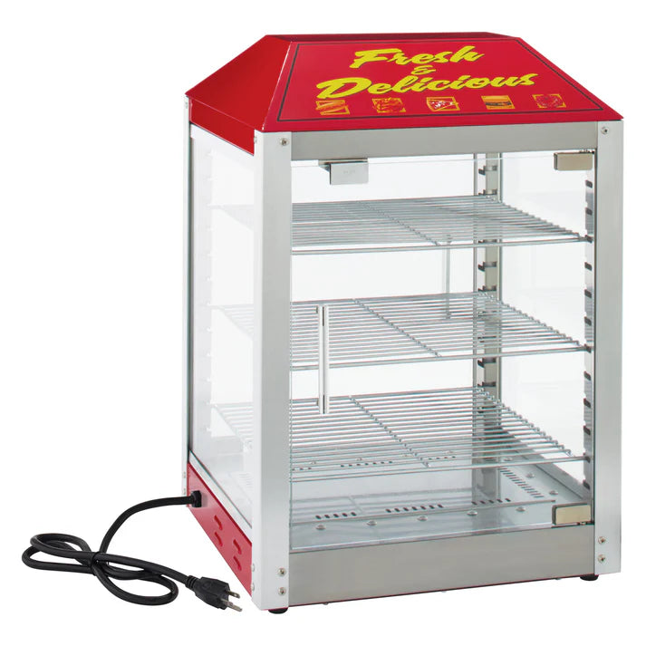 BenchmarkUSA 2 Door Pizza Warmer/Merchandiser: Versatile & High-Quality