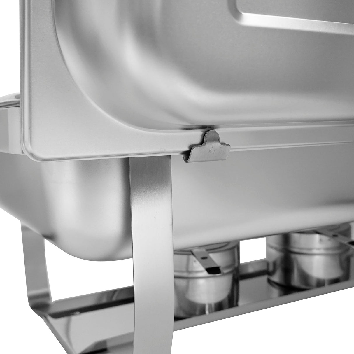 8 Quart Full-Size Folding Stand Chafer, Stainless Steel