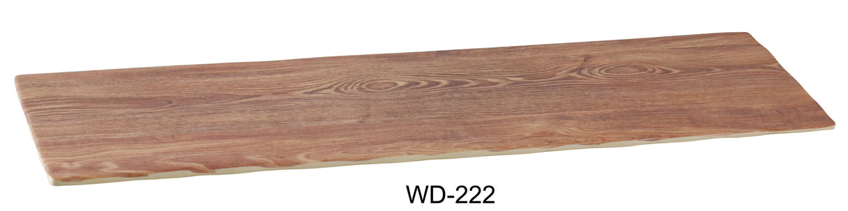 Yanco Wooden 21" X 6 1/2" Rectangular Tray