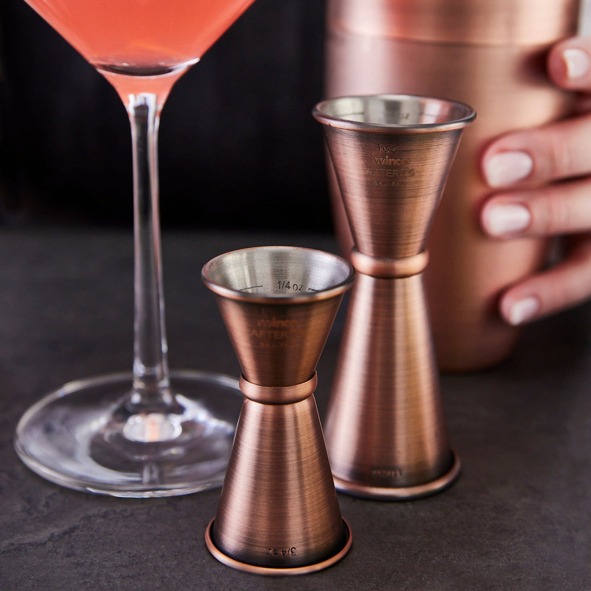 After5 Jigger, Antique Copper