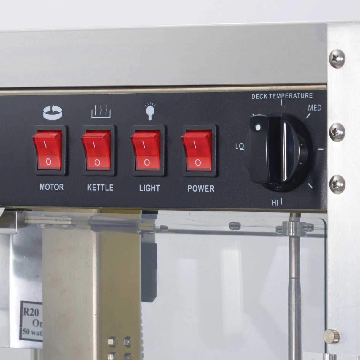 BenchmarkUSA Silver Screen Popcorn Machine