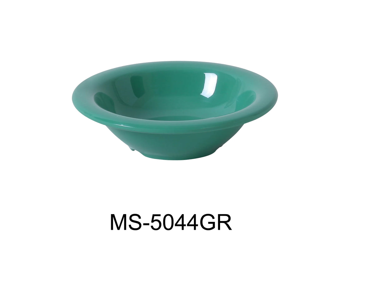 Yanco MILE STONE 4 3/4" FRUIT BOWL - 4.5 OZ GREEN