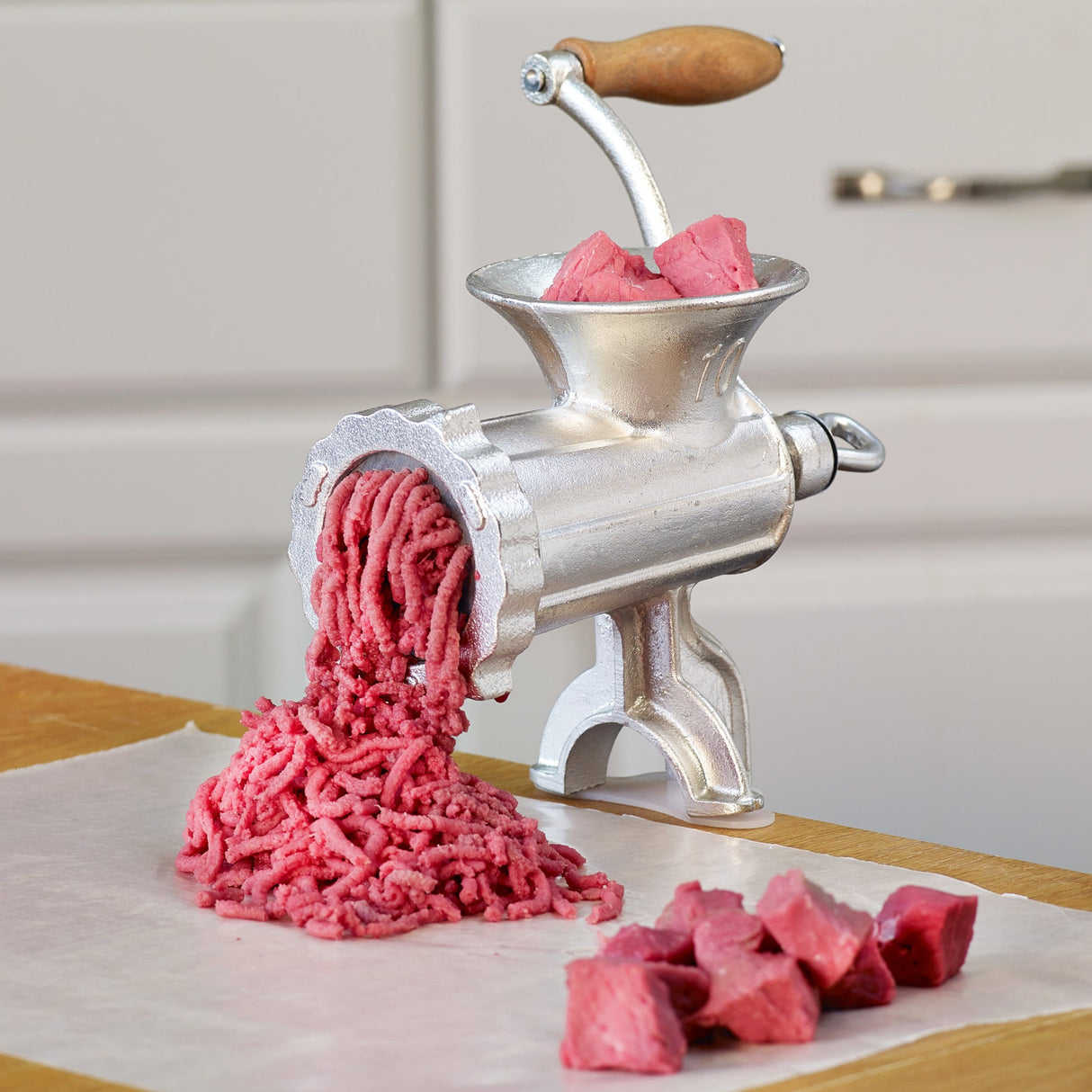 KATTEX Heavy-Duty Cast Iron Meat Grinder