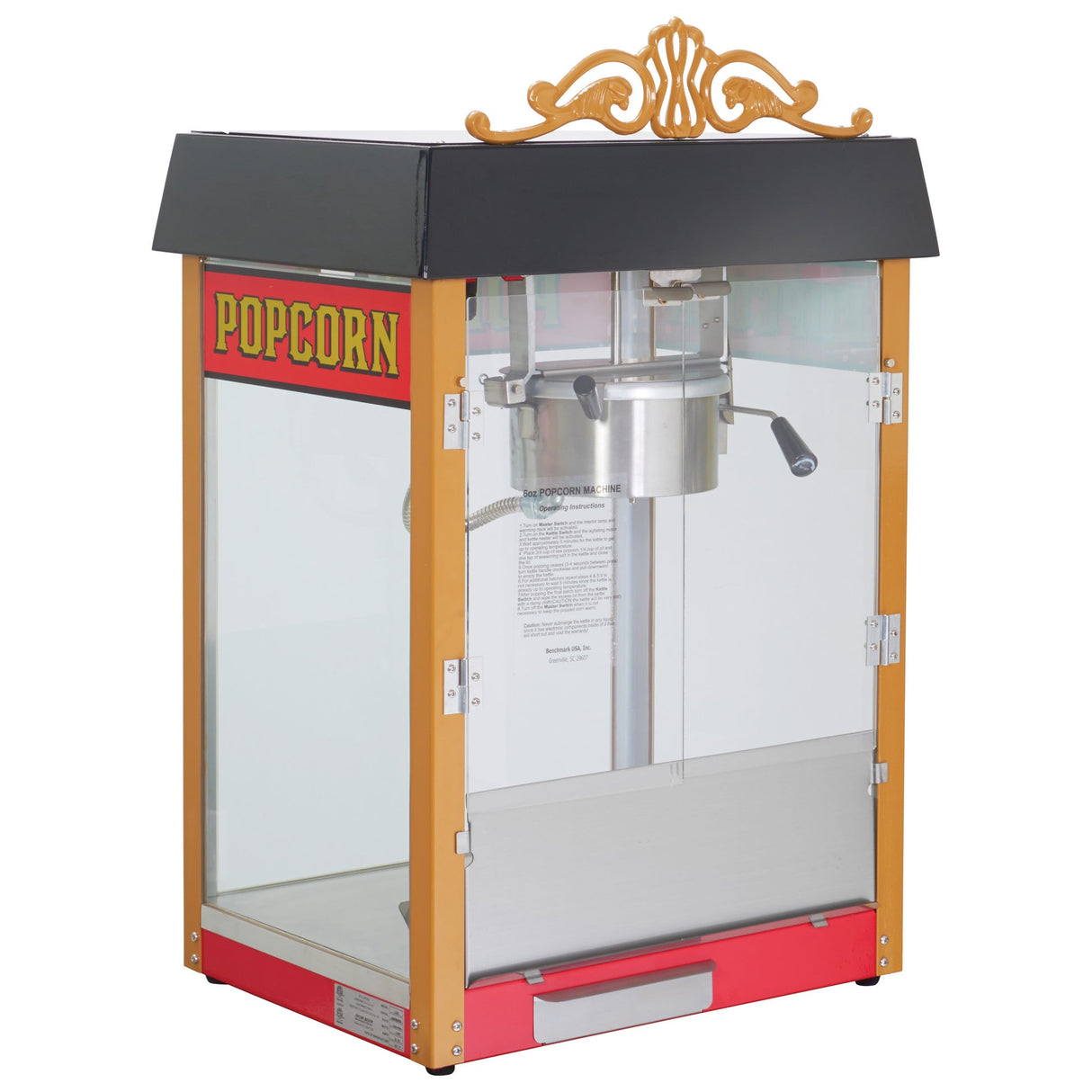 BenchmarkUSA Street Vendor Popcorn Machine