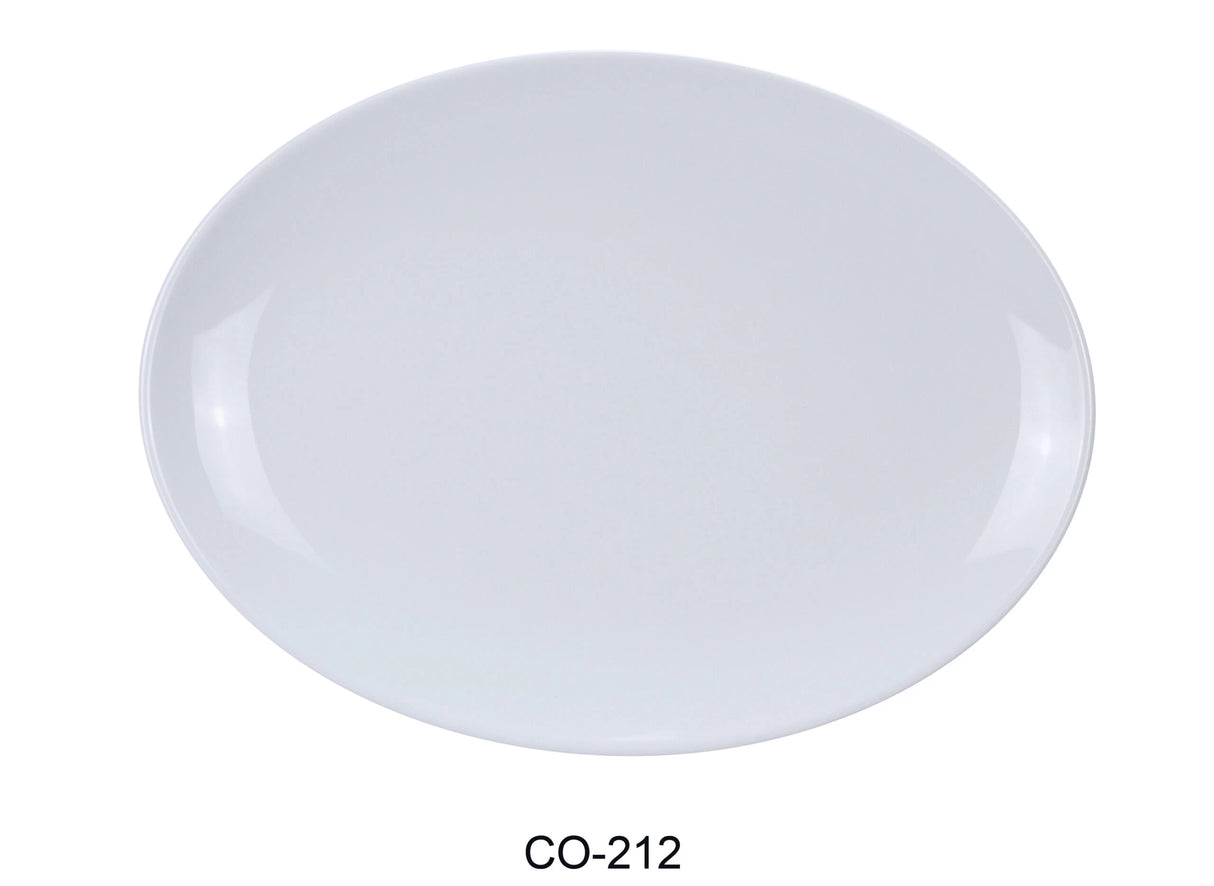 Yanco Coupe Pattern 12" X 8 1/2" Oval Platter 椭圆碟