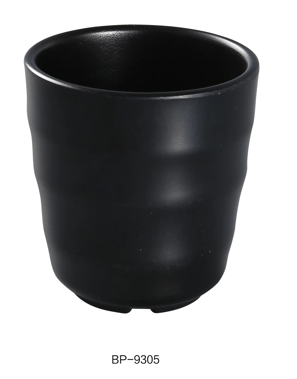 Yanco BLACK PEARL 3 1/2" X 3" TEA CUP 7 OZ