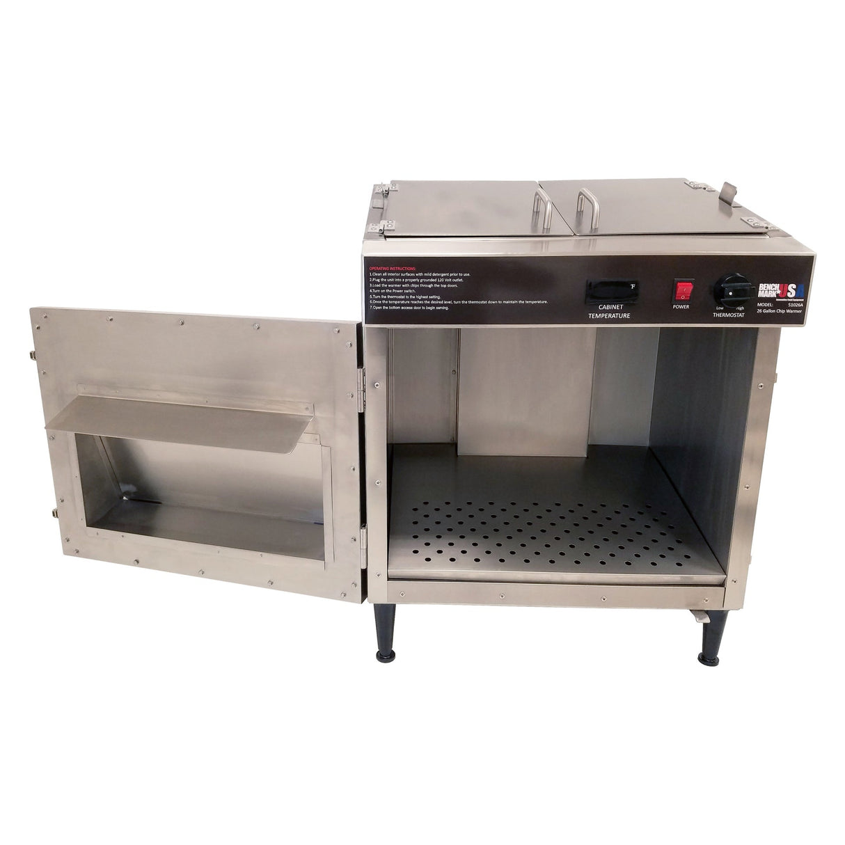 BenchmarkUSA 26 Gallon Tortilla Chip Warmer
