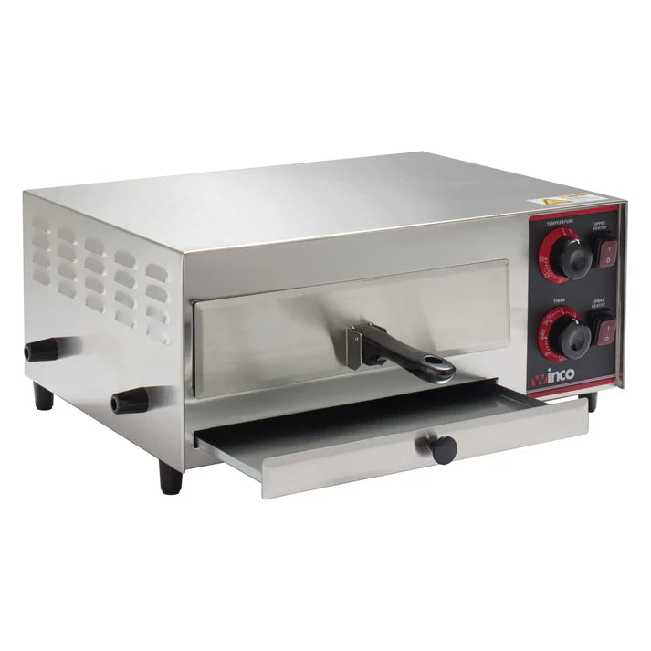 Electric Pizza Oven: Large, Dual-Heated Stainless Steel Appliance for Perfect Bakes