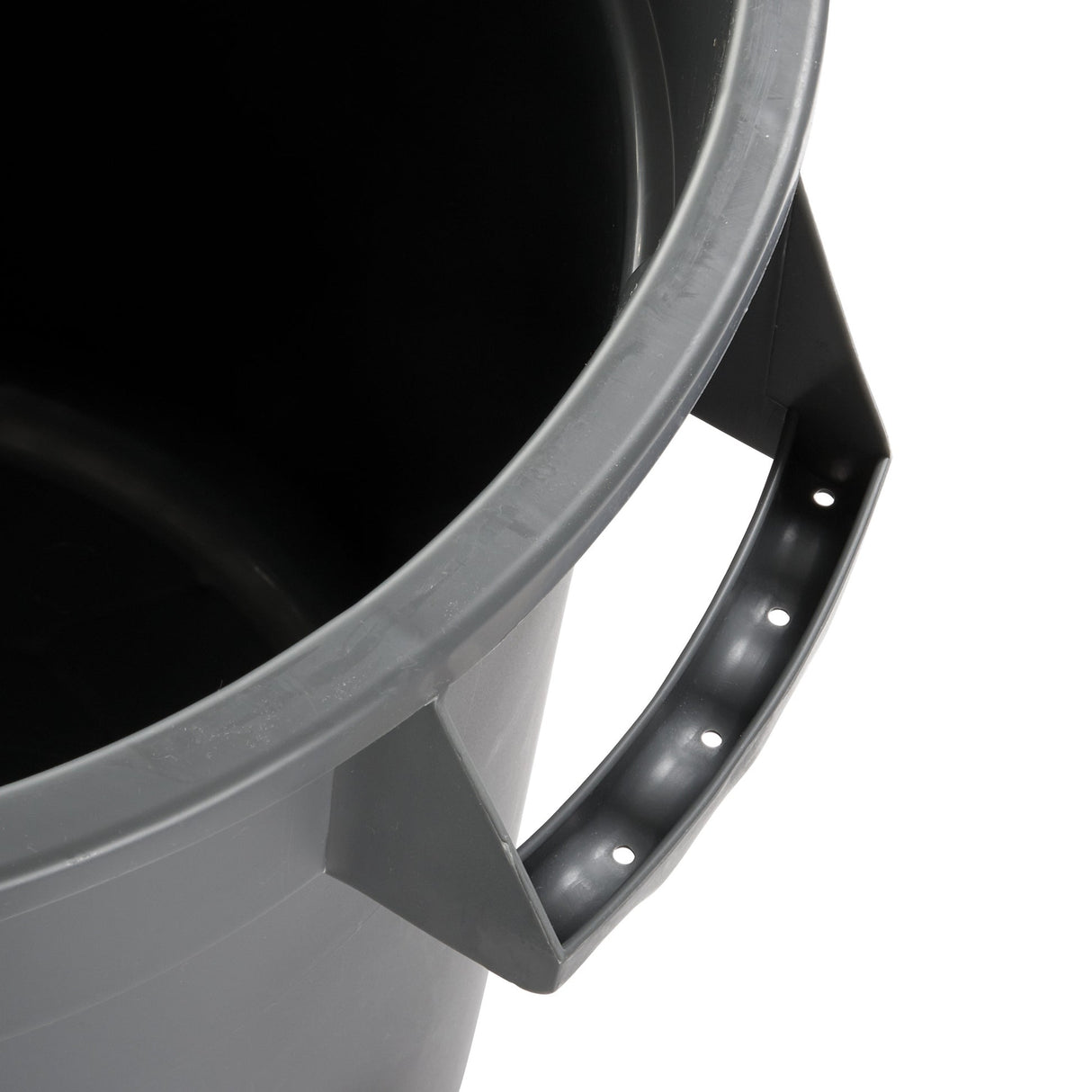 Heavy-Duty Round Trash Can