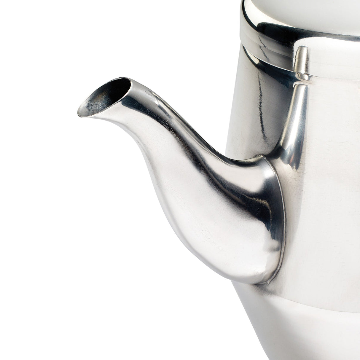 Gooseneck Teapot, Stainless Steel