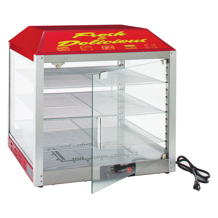 BenchmarkUSA 2 Door Pizza Warmer/Merchandiser: Versatile & High-Quality