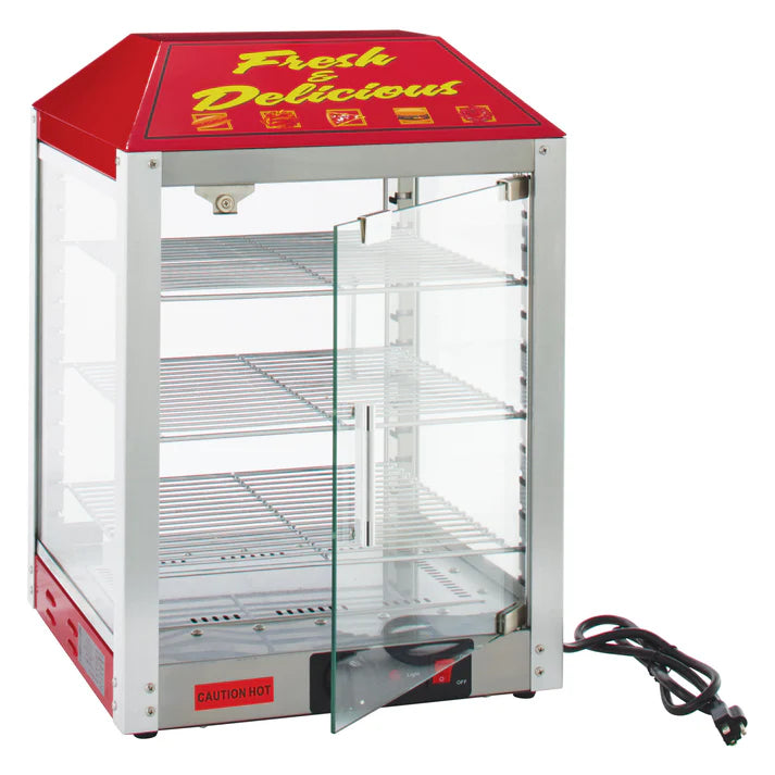BenchmarkUSA 2 Door Pizza Warmer/Merchandiser: Versatile & High-Quality