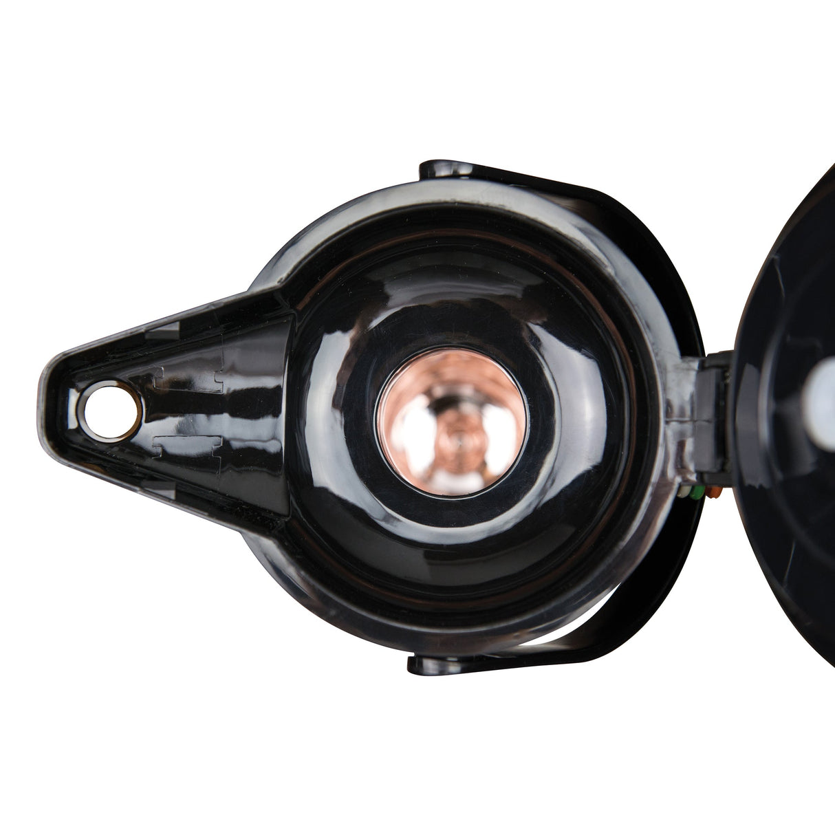 Glass Lined Airpot with Push Button Top, Stainless Steel Body