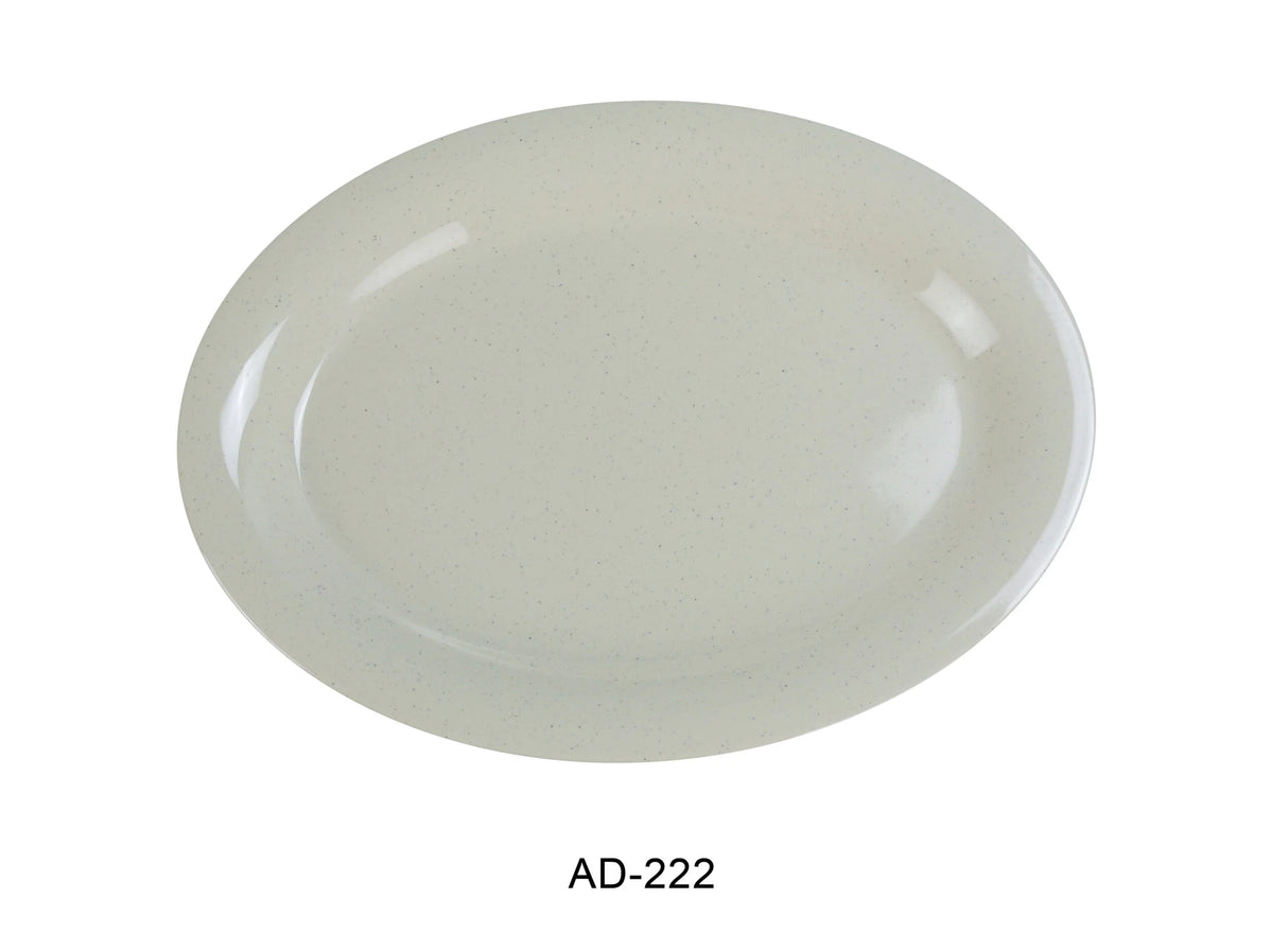 Yanco Ardis 12" X 9" OVAL PLATTER 1" DEEP