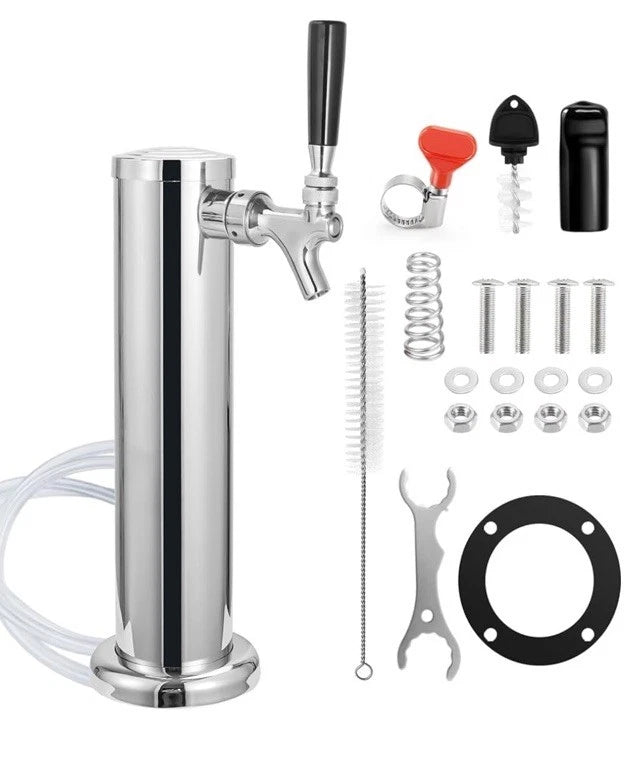 Ferroday Single Tap Draft Beer Tower. New