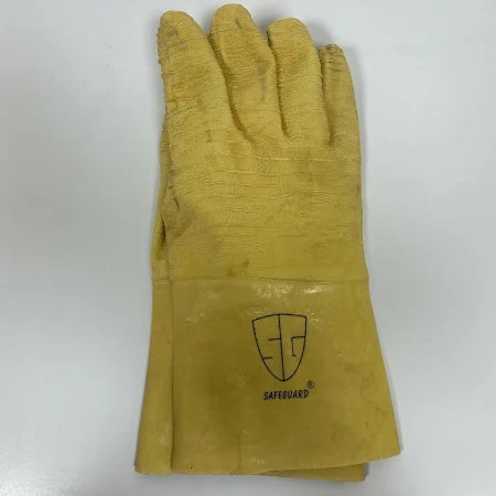 Safeguard Heavy Duty Rubber Latex Fish Scaling Gloves