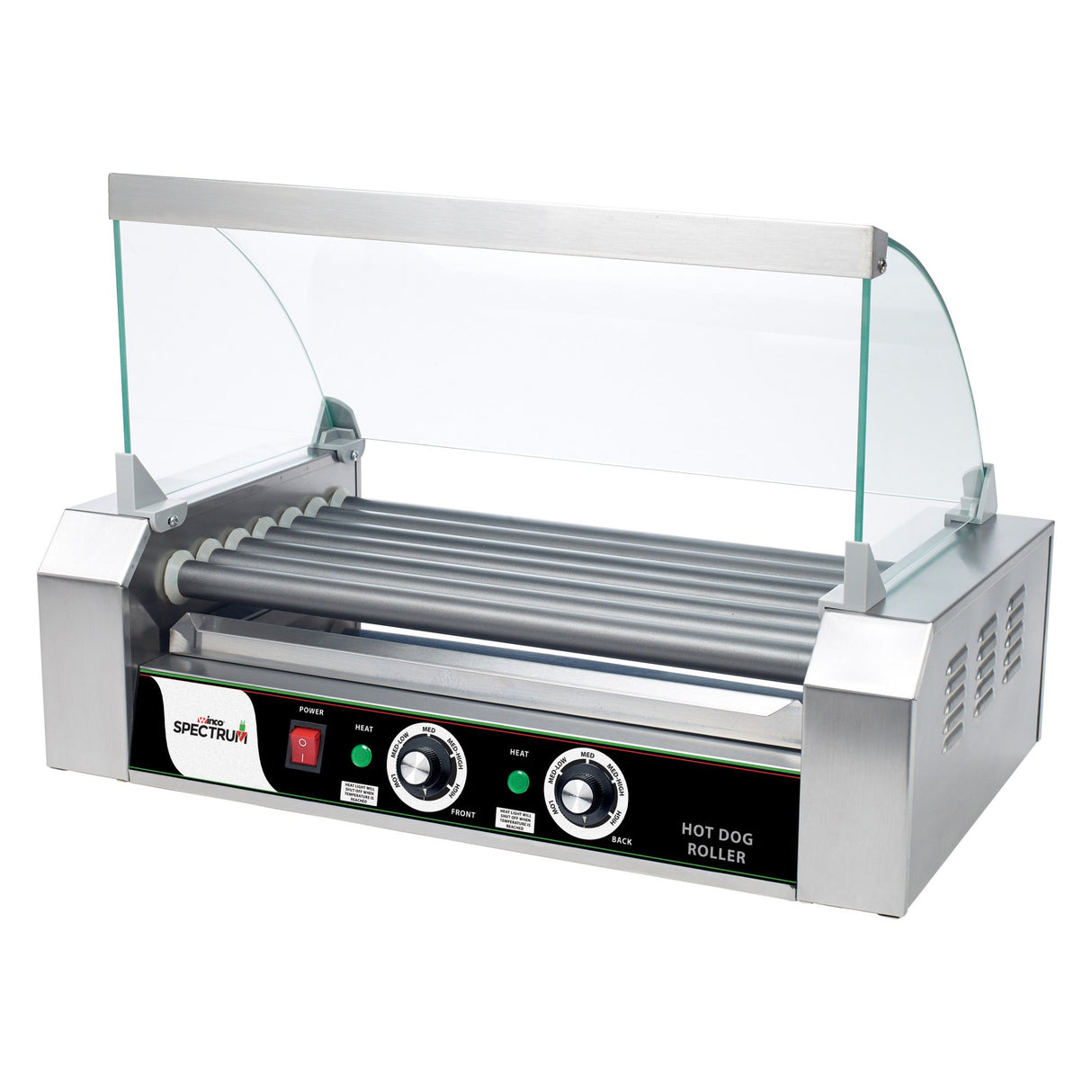 Spectrum Sneeze Guard for EHDG-7R Hot Dog Roller