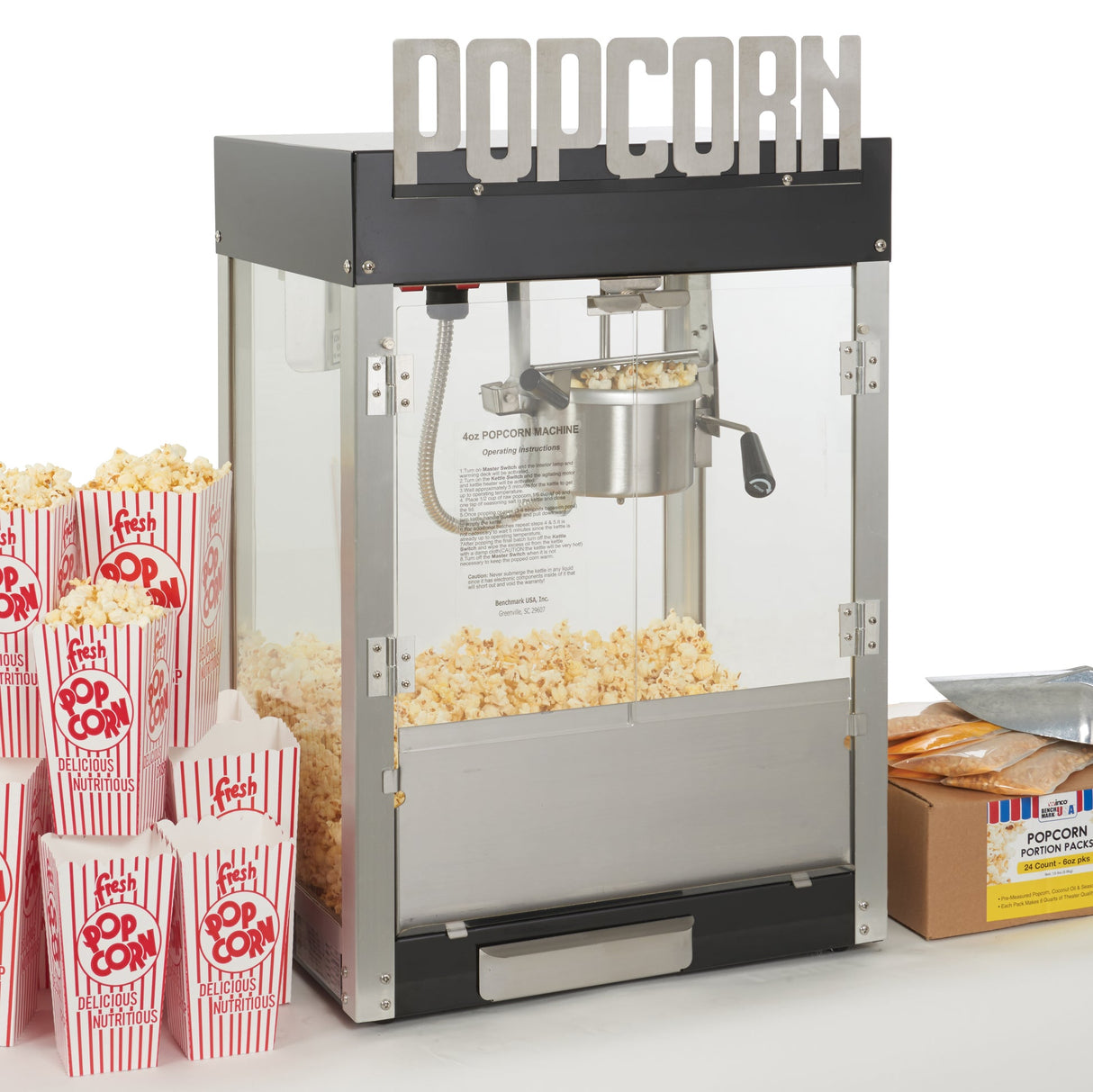 BenchmarkUSA Metropolitan Popcorn Machine