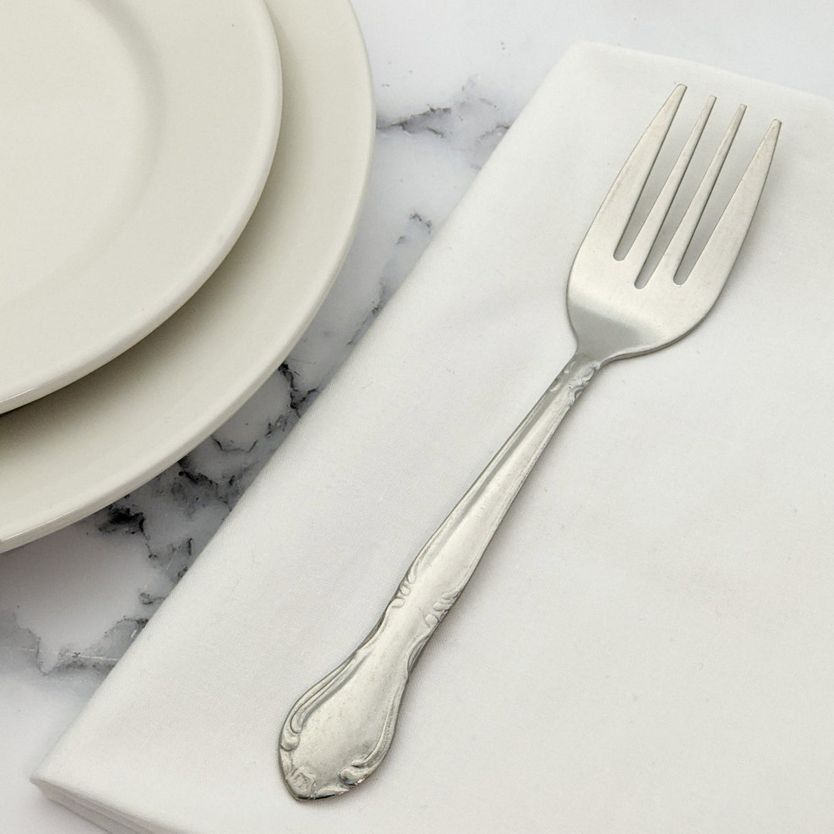 Elegance Salad Fork, 18/0 Heavyweight