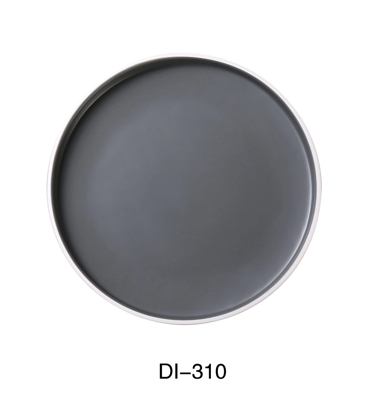 24 Pack Yanco DISCOVER 10" X 1"H ROUND PLATE
