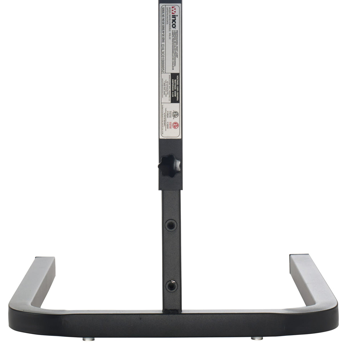 3-Position Electric Heat Lamp, Black