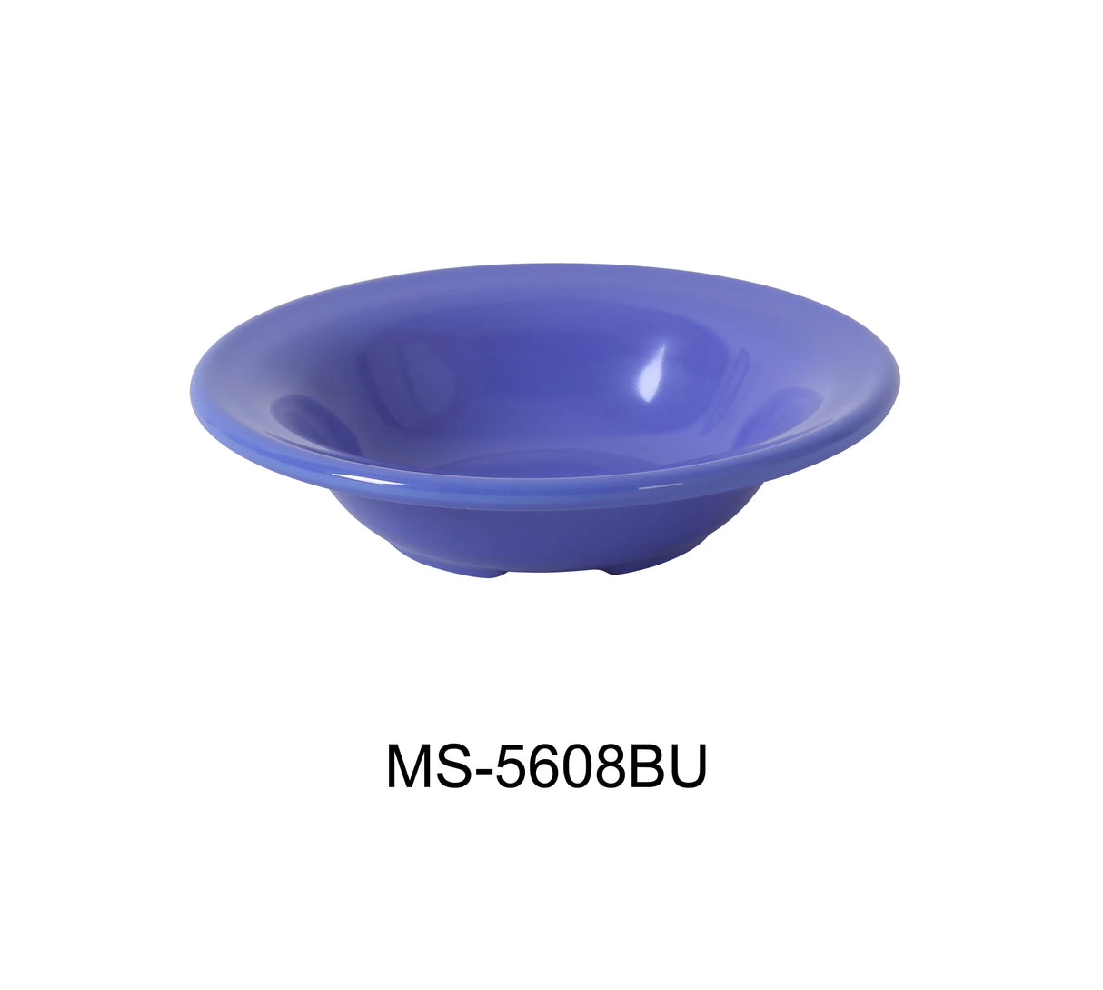 Yanco MILE STONE 6" X 1 1/2"H SALAD BOWL - 8 OZ BLUE