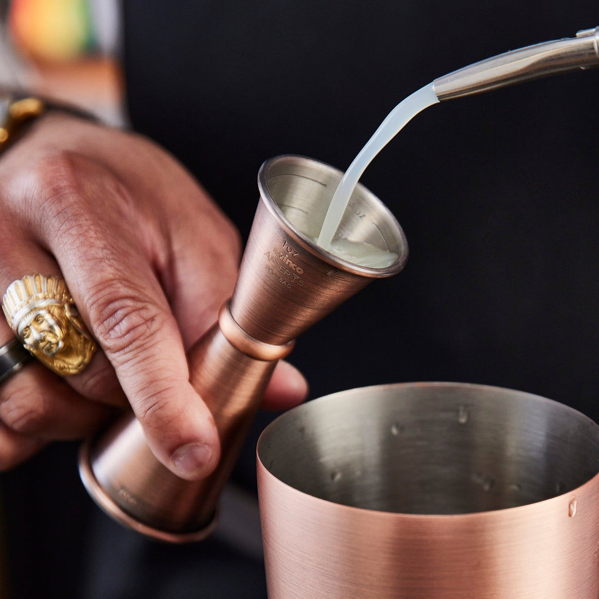 After5 Jigger, Antique Copper