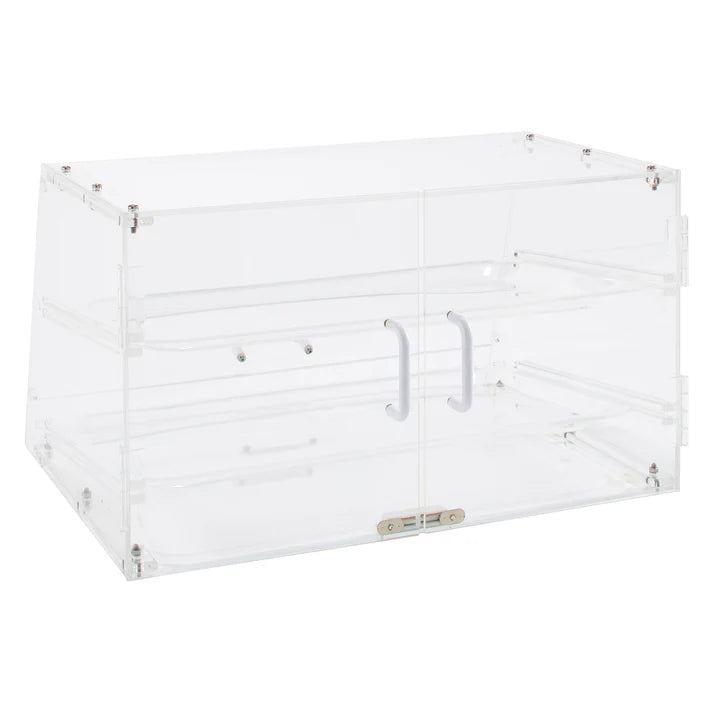 Acrylic Tiered Display Case: Showcase Pastries & Breads in Style