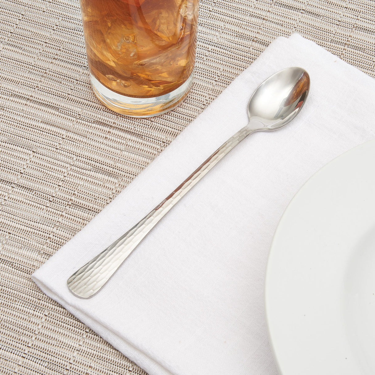 Caspian Iced Tea Spoon, 18/0 Medium Weight