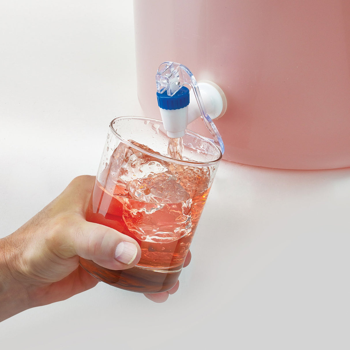 White Beverage Dispenser