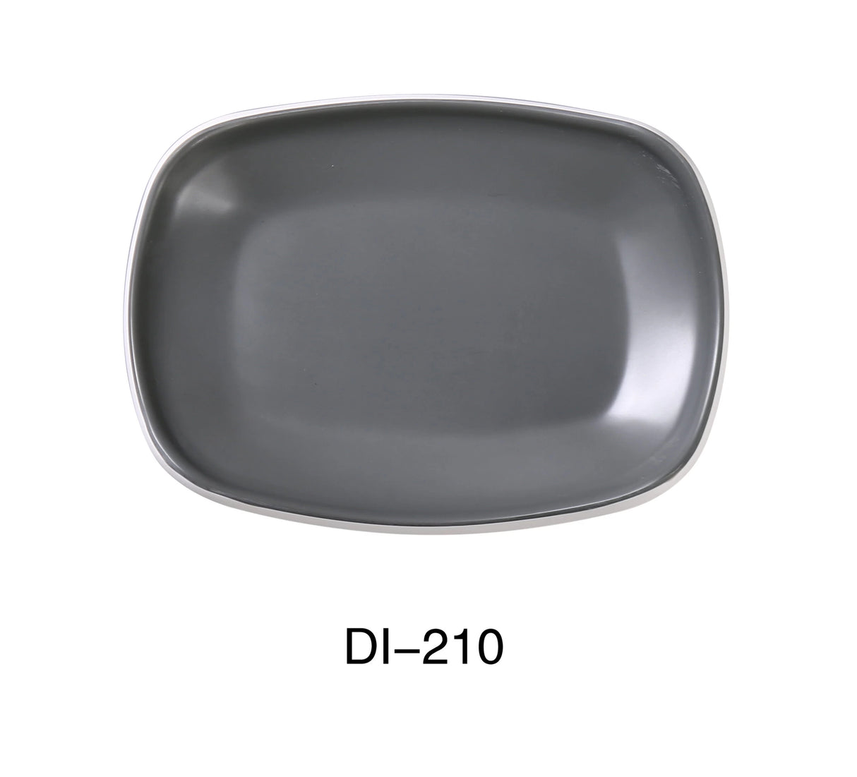 24 Pack Yanco DISCOVER 10" X 7" X 1 7/8"H RECTANGULAR PLATE