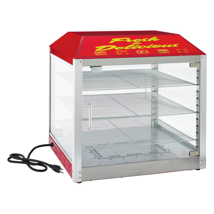 BenchmarkUSA 2 Door Pizza Warmer/Merchandiser: Versatile & High-Quality