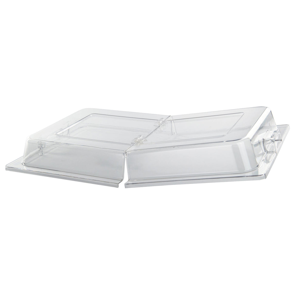 Dome Cover, Full-Size, Hinged Opening, Polycarbonate