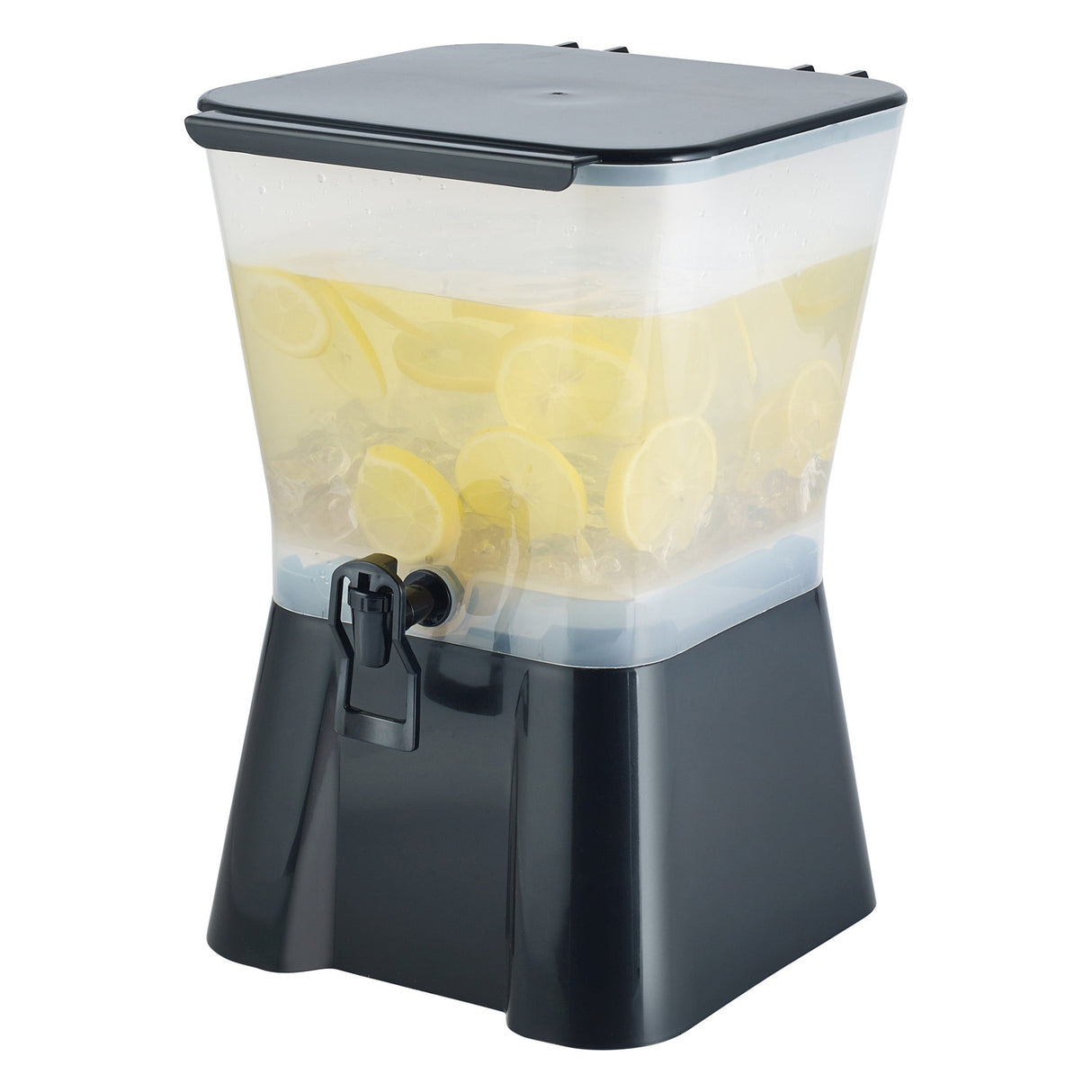 3 Gallon Square Beverage Dispenser, Plastic