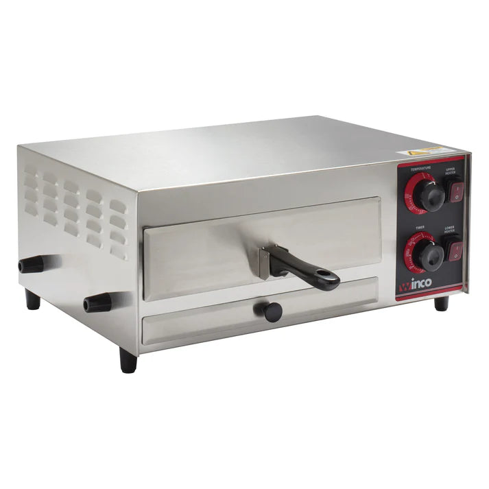 Electric Pizza Oven: Large, Dual-Heated Stainless Steel Appliance for Perfect Bakes