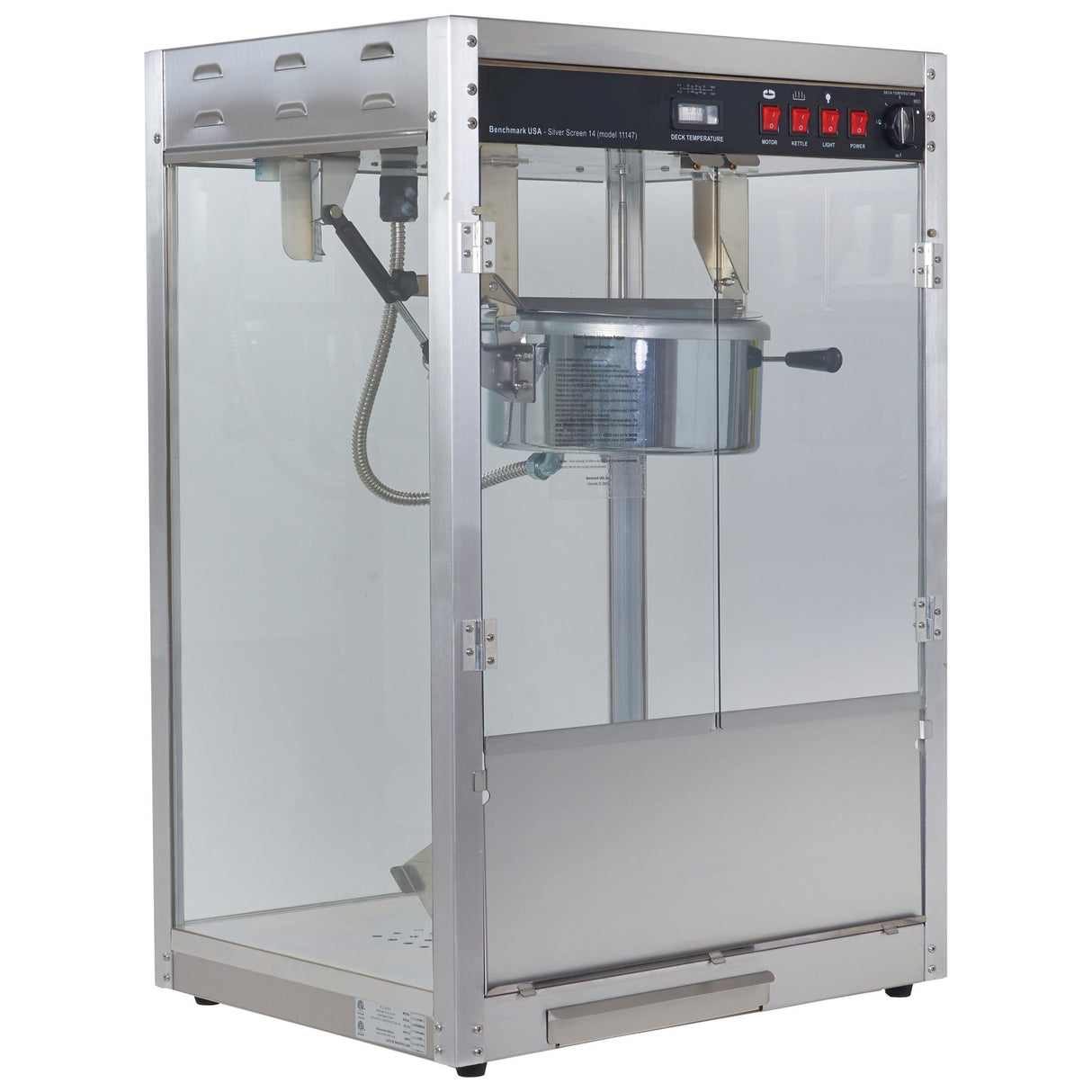 BenchmarkUSA Silver Screen Popcorn Machine