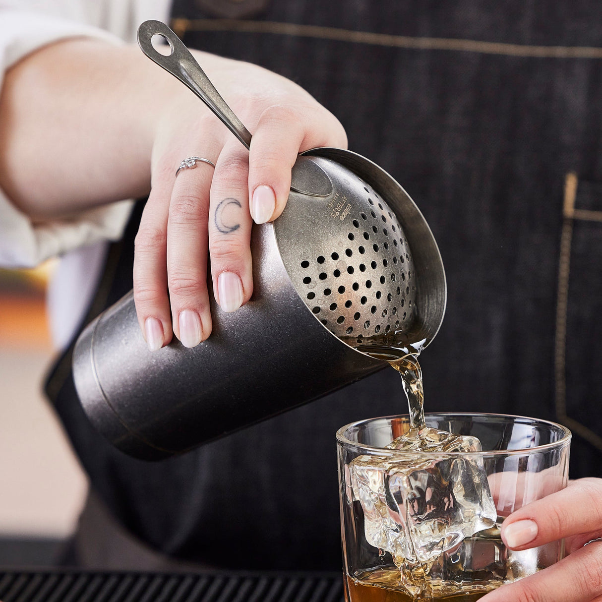 After5 Julep Strainer, Crafted Steel