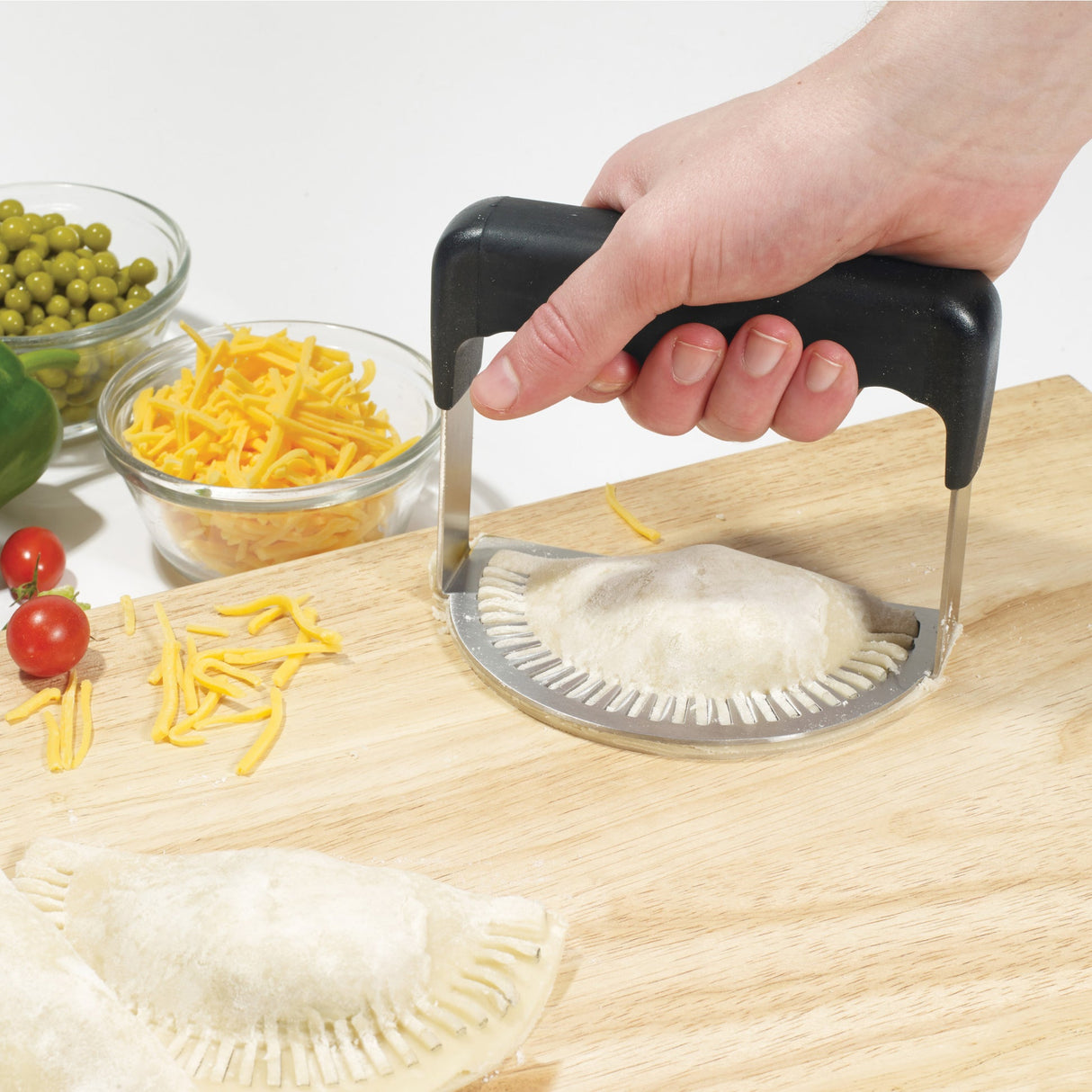 Empanada Fork, 5", SS, Plastic Handle